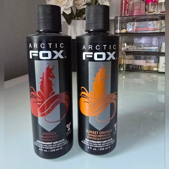 Arctic Fox 2 New Bottles SEMI Permanent Haircolor (8fl.Oz. each) - Picture 9 of 13